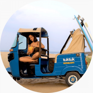 Sri Lanka CabrioTuk Convertible Safari Tuktuk