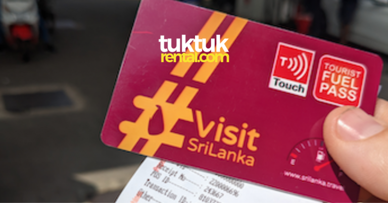Sri Lanka Tourist Fuel Pass Card (updated 2023)