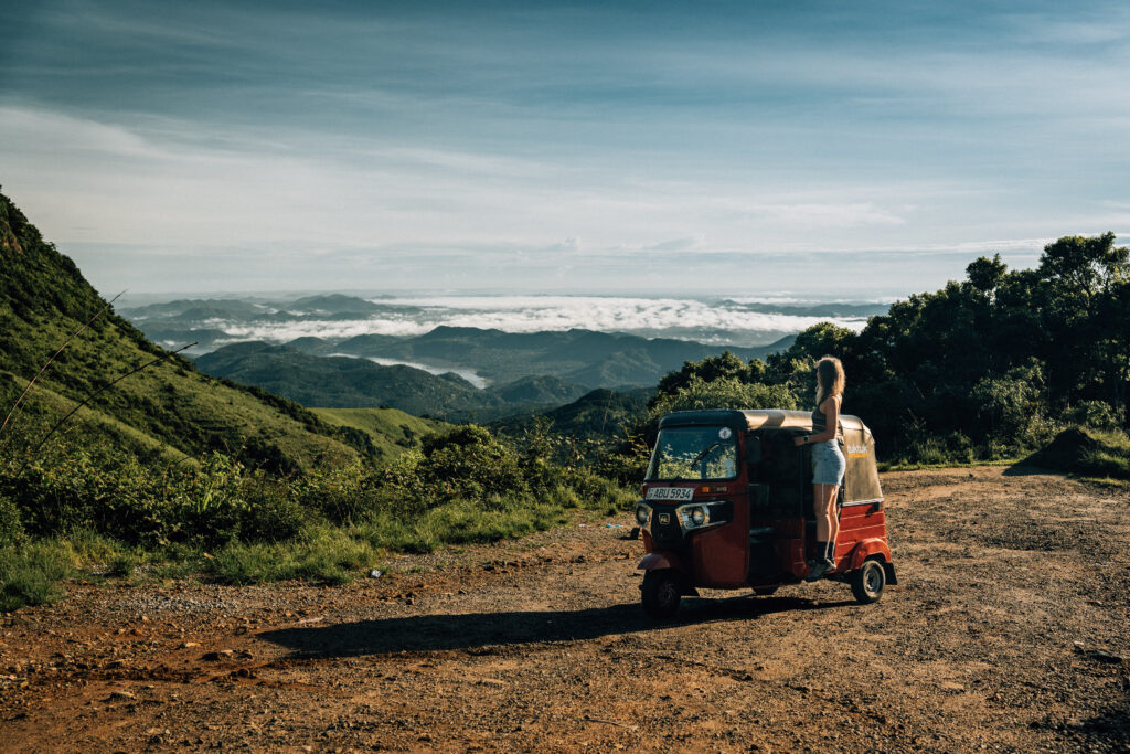 Tea trail in the mist - Hop on a tuktuk and traverse the mystical beauty of Nuwara Eliya's lush tea estates