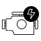 A gear icon with an exclamation mark, indicating an engine error.